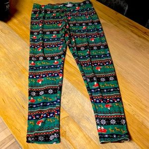 Christmas Leggings/Pajamas